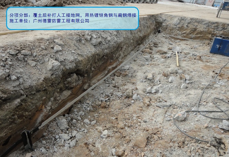 3、补打接地网焊接施工.JPG